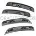 Rear view of 2015-2023 Dodge Charger Concept SMD Sidemarker Set
