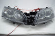 2004-2009 Mazda 3 4 Door Projector Headlights - ORACLE WHITE LED Halos