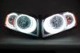 2007-2011 Dodge Caliber Headlights w/ ORACLE RGB ColorSHIFT LED Halos + Remote