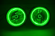 2007-16 Jeep Wrangler Headlights w/ ORACLE ColorSHIFT RGB Halo Kit + Remote