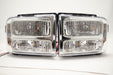 2005-2007 Ford F-250 Super Duty Headlights- ORACLE White LED SMD Halo Kit