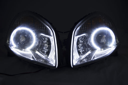2007-2008 Nissan Maxima Headlights - ORACLE Plasma WHITE Halo Kit