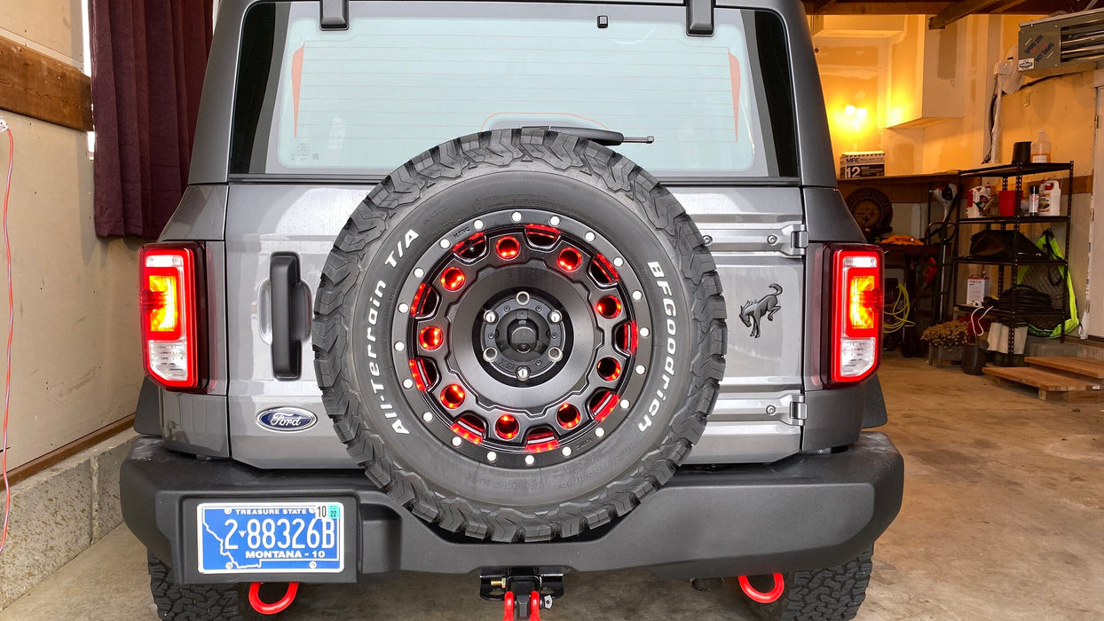 ORACLE Lighting LED Illuminated Spare Tire Wheel Ring Third Brake Light - Ford Bronco