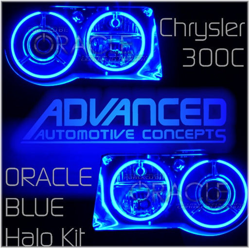Chrysler 300C/SRT-8 Blue ORACLE Halo Kit