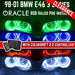 1998-2001 BMW 3 Series HID Headlights - ORACLE RGB ColorSHIFT Halos with 2.0 RGB Controller