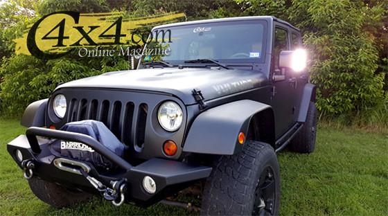 ORACLE Jeep Wrangler JK LED Off-Road Side Mirrors