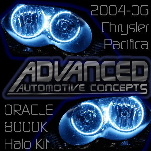 ORACLE Lighting 2004-2008 Chrysler Pacifica LED Headlight Halo Kit