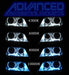 2008-2014 Dodge Avenger LED Headlight Halo Kit