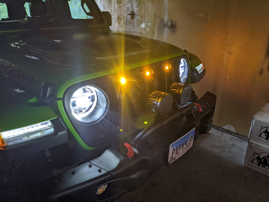 ORACLE Lighting Pre-Runner Style LED Grill Light Kit for Jeep Gladiator JT