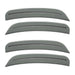 2015-2023 Dodge Charger Concept SMD Sidemarker Set with destroyer gray paint and clear lenses.