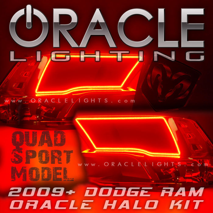 2009-2018 RAM Sport (Quad) LED Headlight Halo Kit