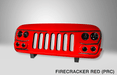 Firecracker Red VECTOR Pro-Series Full LED Grill for Jeep Wrangler JK