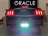 Rear end of a Ford Mustang with High Output LED Reverse Light installed.