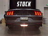 Rear end of a Ford Mustang with High Output LED Reverse Lights installed.