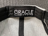 Close-up on the inside of the ORACLE Lighting Official Snap-Back Hat.