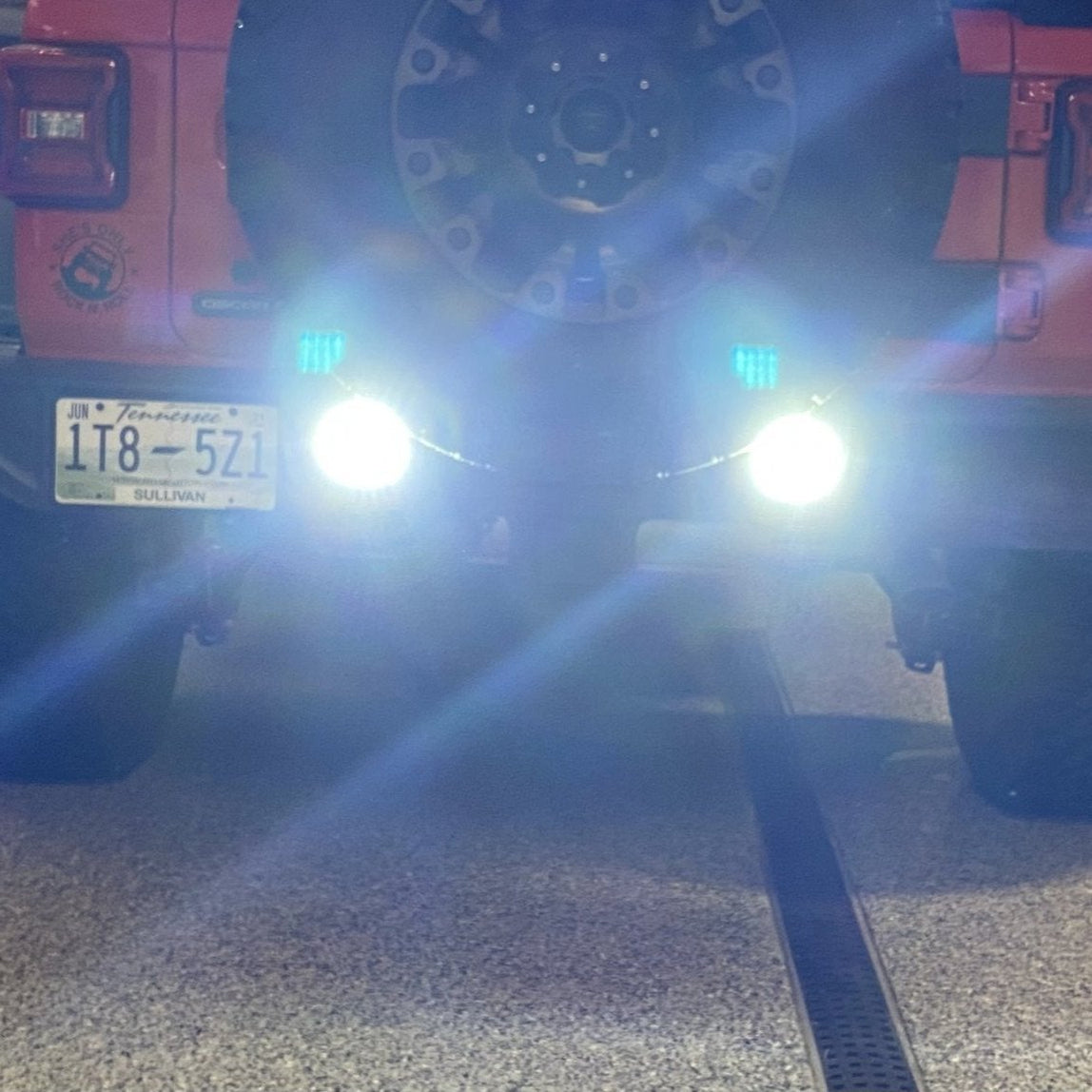 Rear Bumper LED Reverse Lights for Jeep Wrangler JL ORACLE Lighting