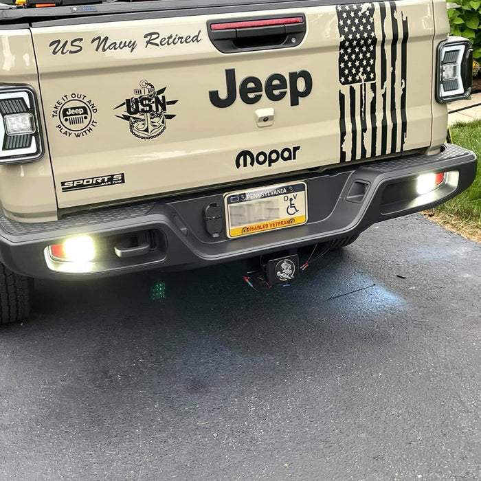 ORACLE Lighting Rear Bumper LED Reverse Lights for Jeep Gladiator JT