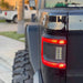 ORACLE Lighting LED flush mount tail lights for Jeep Gladiator JT on black Jeep