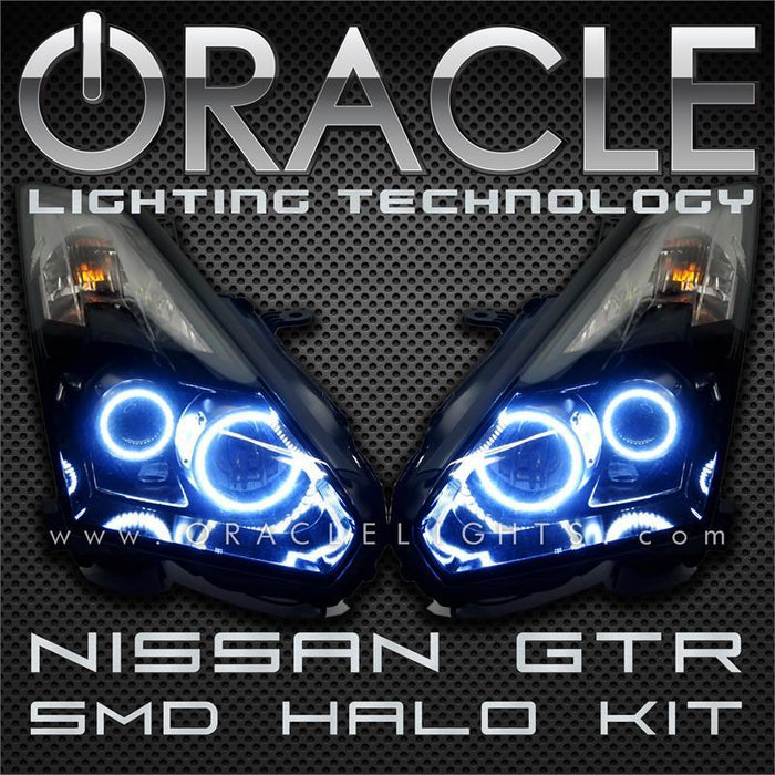 2009-2013 Nissan GTR LED Headlight Halo Kit