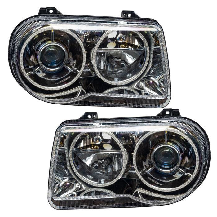 ORACLE Lighting 2005-2010 Chrysler 300C Pre-Assembled Halo Headlights - HID Style