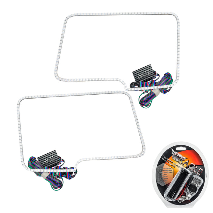 2009-2014 Ford F150/Raptor LED Headlight Halo Kit with RF Controller.