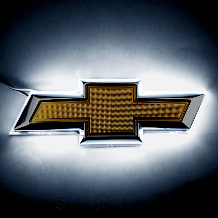 2014-2015 Chevrolet Camaro Illuminated LED Rear Bowtie Emblem with white LEDs.
