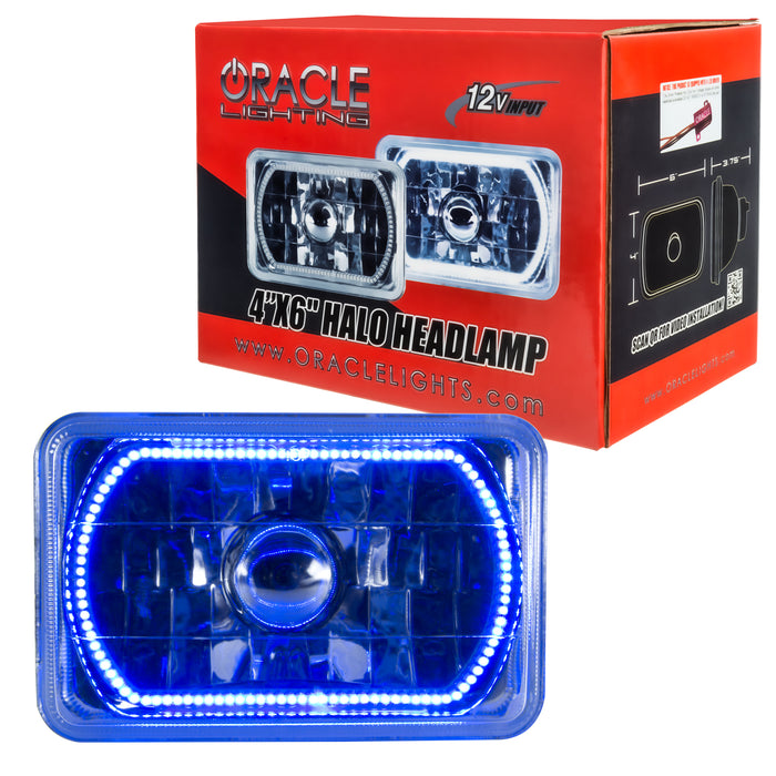 ORACLE Pre-Installed 4x6" H4651/H4656 Sealed Beam Halo - All Colors