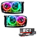 2007-2008 Dodge Ram Pre-Assembled Halo Headlights with BC1 Controller.