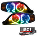2000-2002 Lincoln LS Pre-Assembled Halo Headlights with BC1 Controller.