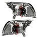 Rear view of 2003-2005 Toyota 4-Runner Pre-Assembled Halo Headlights - Black Housing - Non HID