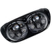 Harley Road Glide Replacement LED Headlight - Black