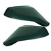 2010-2015 Chevrolet Camaro Concept Side Mirrors with green paint and ghost lenses.