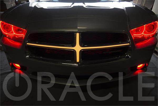 2011-2014 Dodge Charger ORACLE Illuminated Grill Crosshairs - CLEARANCE