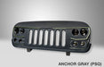 Anchor Gray VECTOR Pro-Series Full LED Grill for Jeep Wrangler JK