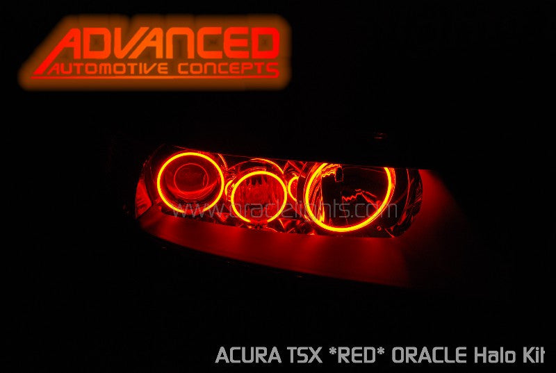 2004-2007 Acura TSX ORACLE Red Halo Kit