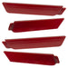 2010-2015 Chevrolet Camaro Concept SMD Sidemarker Set with red rock paint and ghost lenses.