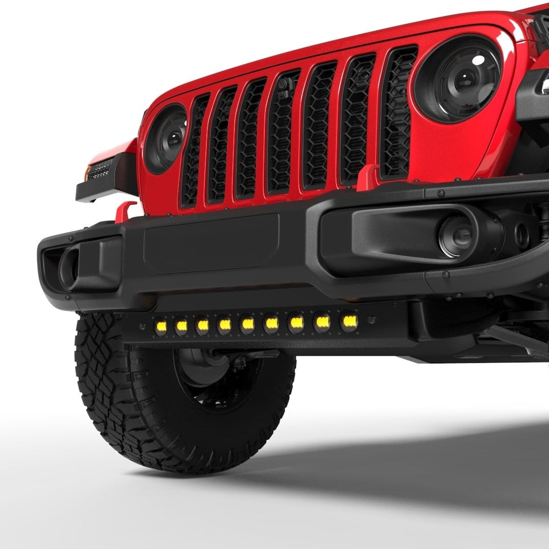 Skid Plate with Integrated LED Emitters Jeep Wrangler ORACLE Lighting