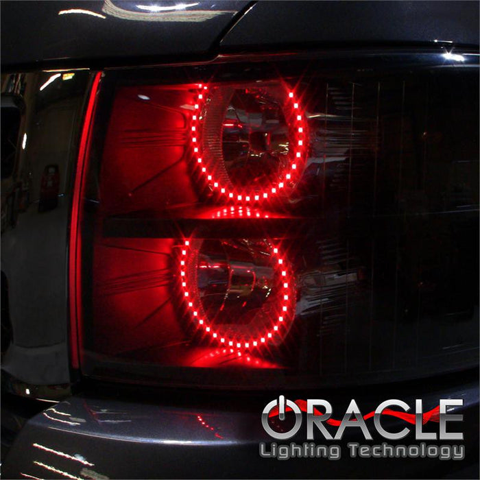 ORACLE Lighting 2007-2013 GMC Sierra LED Headlight Halo Kit (Round Style)