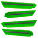 2010-2015 Chevrolet Camaro Concept SMD Sidemarker Set with synergy green paint and tinted lenses.