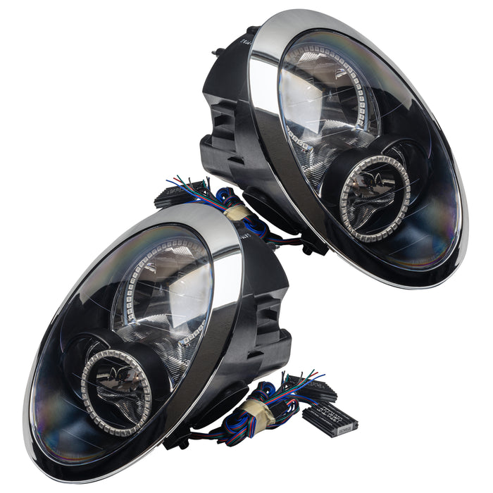2005-2008 Mini Cooper/S Pre-Assembled Halo Headlights