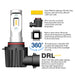 VSeries Bulbs infographic with specs and features.