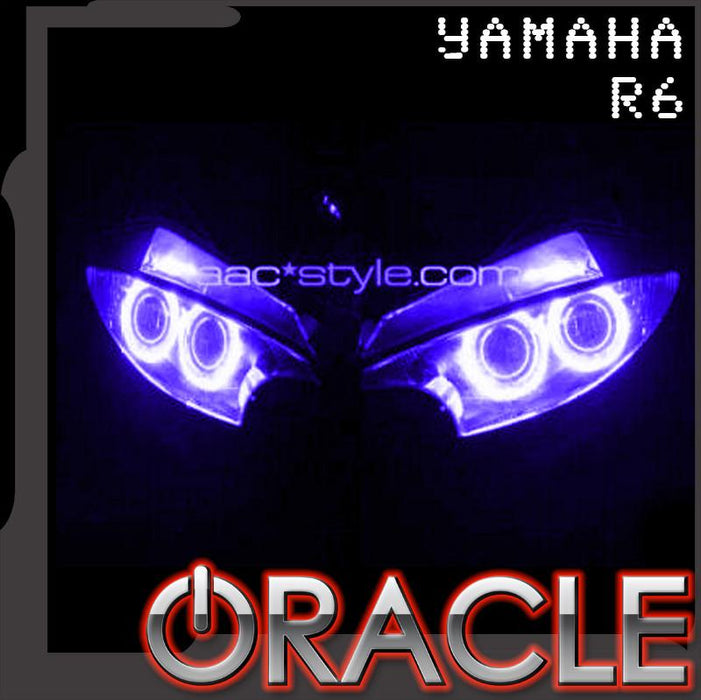 ORACLE Lighting 2003-2005 Yamaha R6 LED Motorcycle Headlight Halo Kit