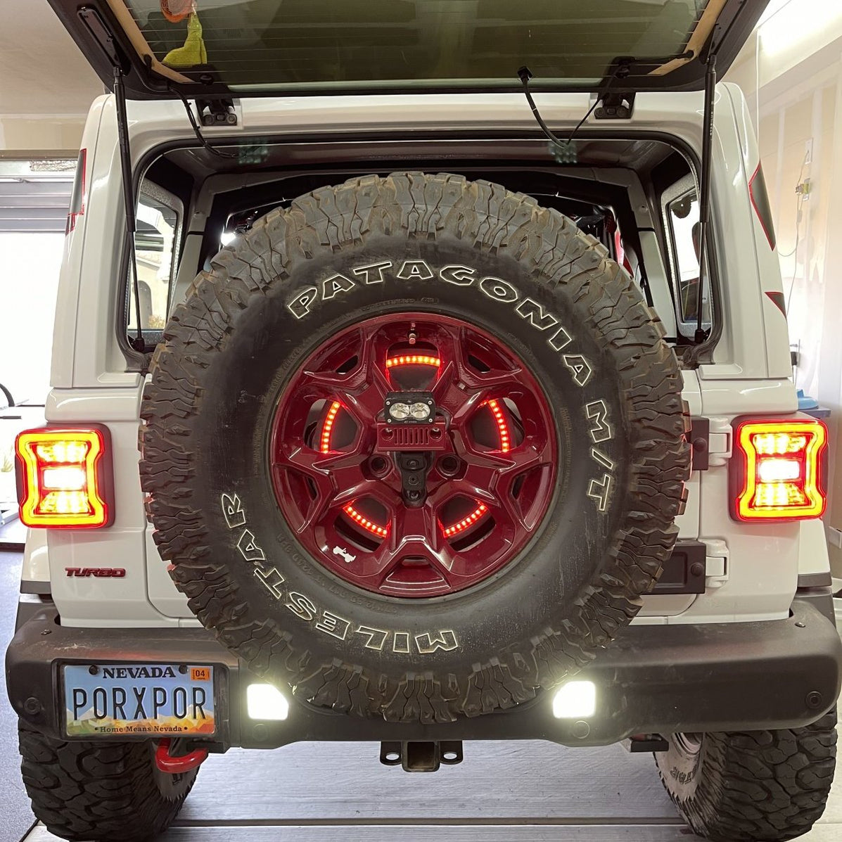 Rear Bumper LED Reverse Lights for Jeep Wrangler JL | ORACLE Lighting