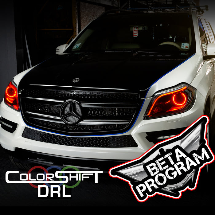 2013-2016 Mercedes GL GL450 GL550 GL63 ORACLE ColorSHIFT Headlight DRL Upgrade - BETA Program