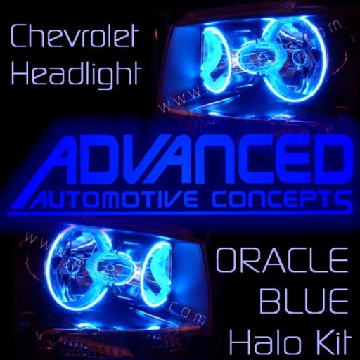 2007-2013 Chevy Avalanche Blue ORACLE Halo Kit