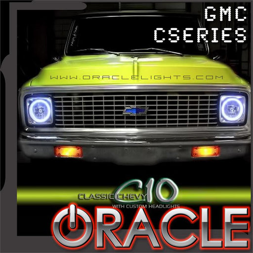 GMC C-Series Truck LED Headlight Halo Kit