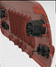 CAD render showing the back of vector grill