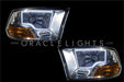 2009-2013 Ram 1500 Non-Sport LED Headlight Halo Kit