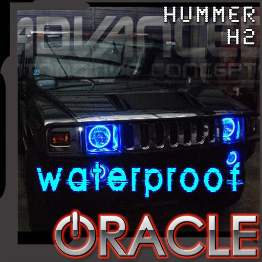 2003-2010 Hummer H2 Surface Mount LED Headlight Halo Kit