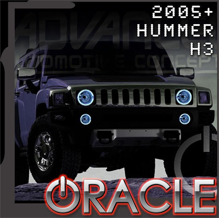 2005-2010 Hummer H3 LED Headlight Halo Kit